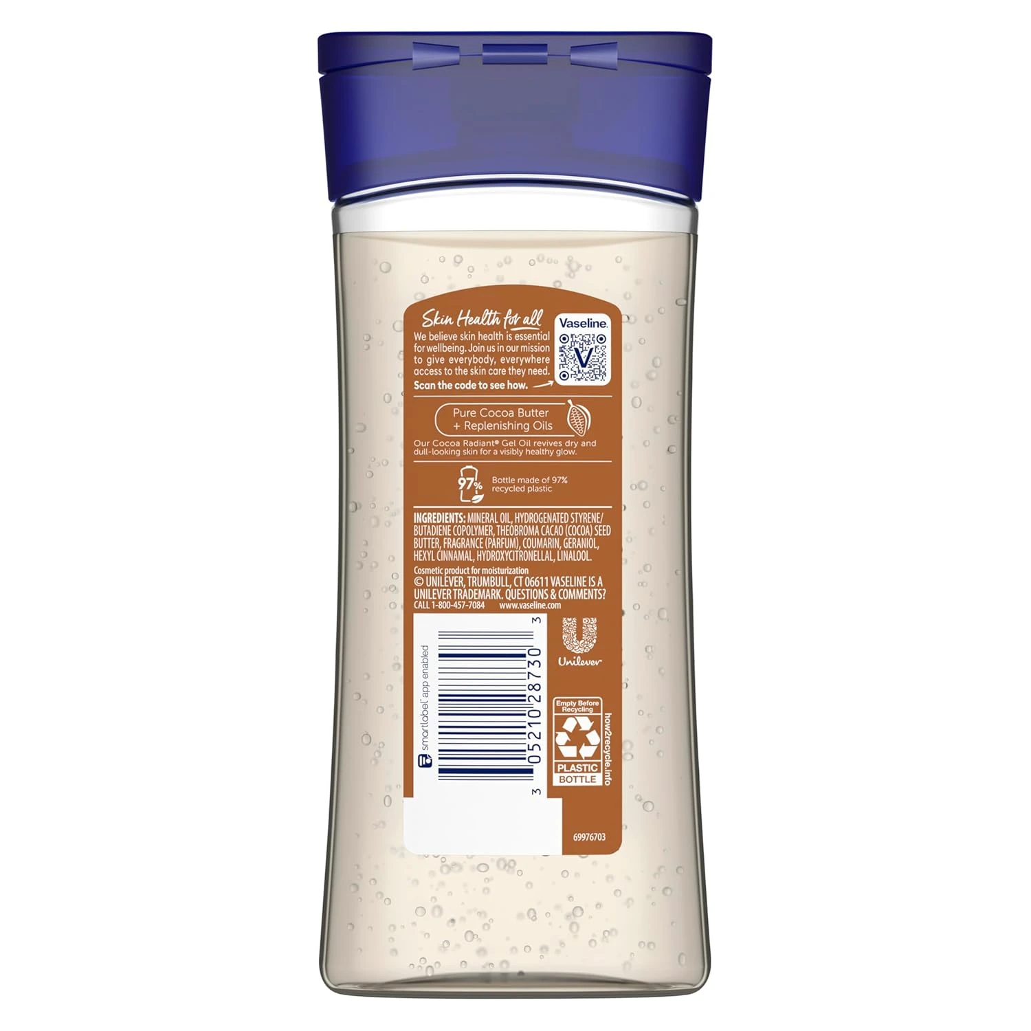 Vaseline Intensive Care Cocoa Radiant Vitalizing Body Oil