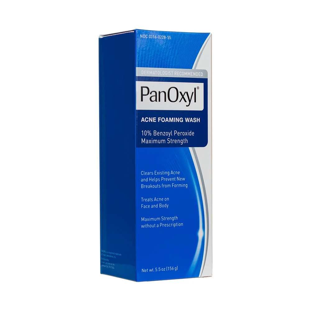 PanOxyl Acne Foaming Wash 10% Benzoyl Peroxide