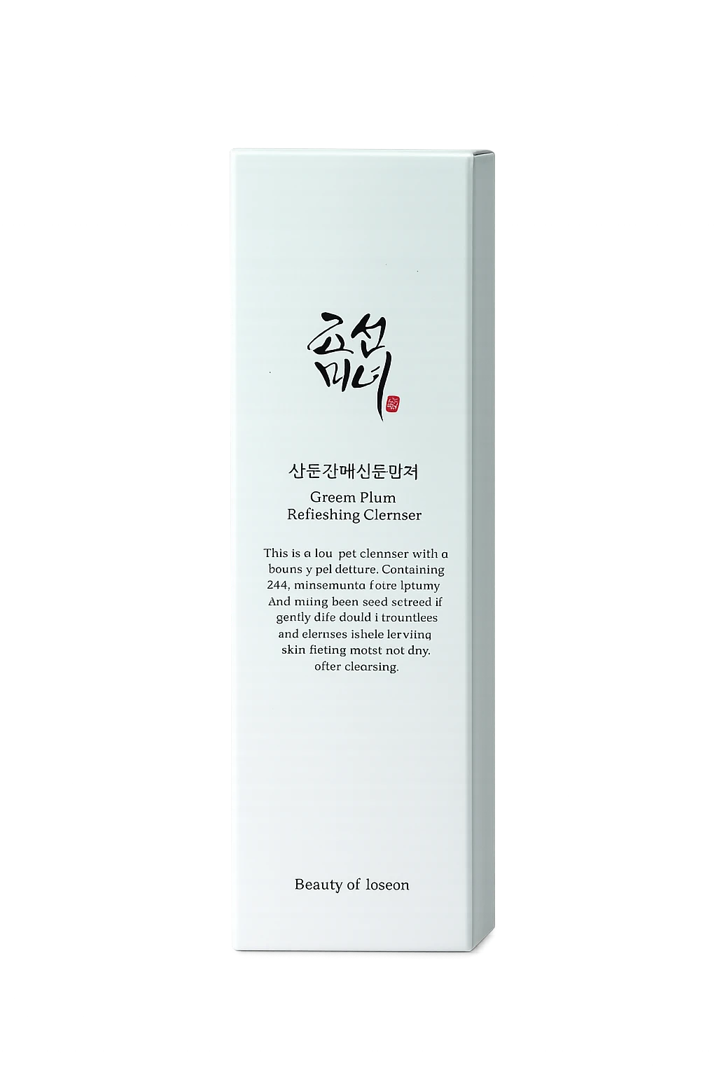 Beauty of Joseon Green Plum Refreshing Cleanser