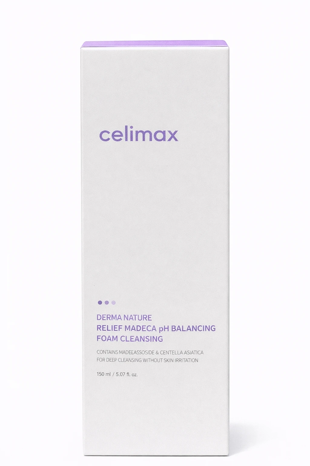 celimax Derma Nature Relief Madecica pH Balancing Foam Cleansing