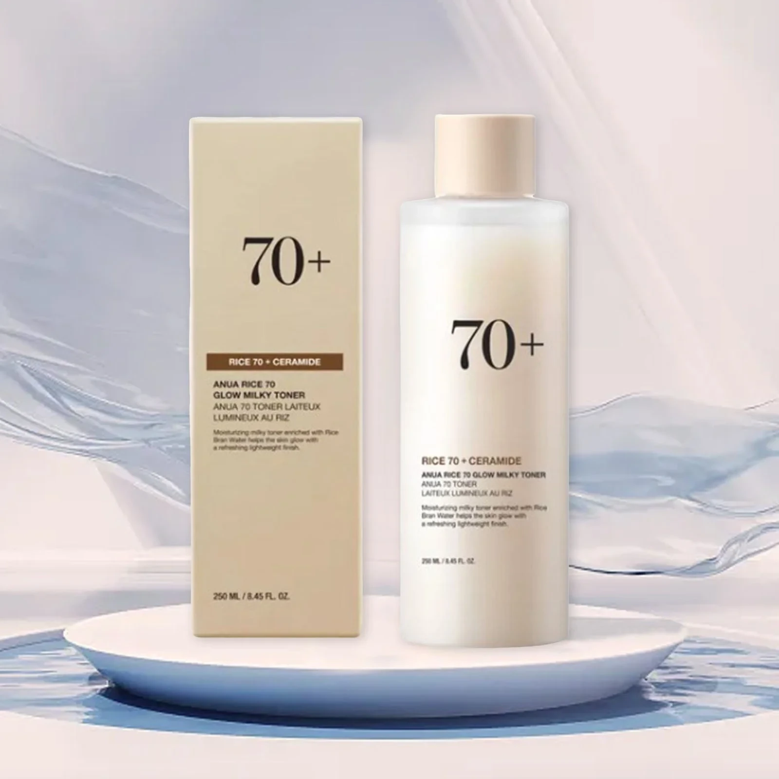 ANUA Rice 70 Glow Milky Toner
