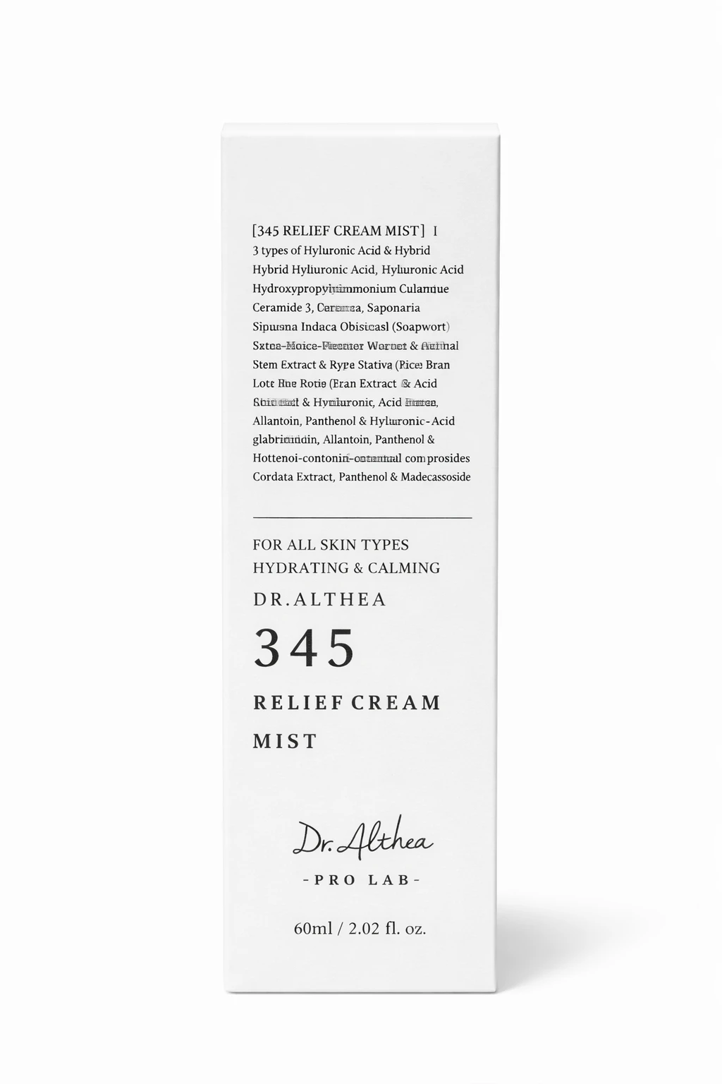 Dr. Althea 345 Relief Cream Mist