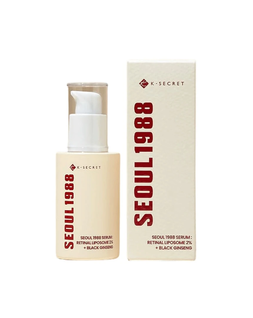 K-Secret Seoul 1988 Serum Enriched with 2% Retinal Liposomes + Black Ginseng 30ml