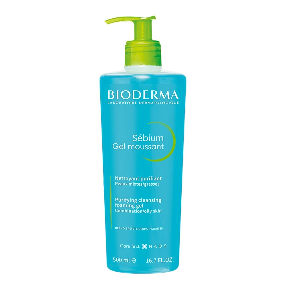 Bioderma Sebium Gel Moussant, 500 ML