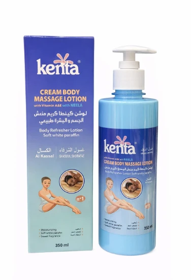 Kenta Cream Body Massage Lotion With Vitamin A E With Neela 350 ML