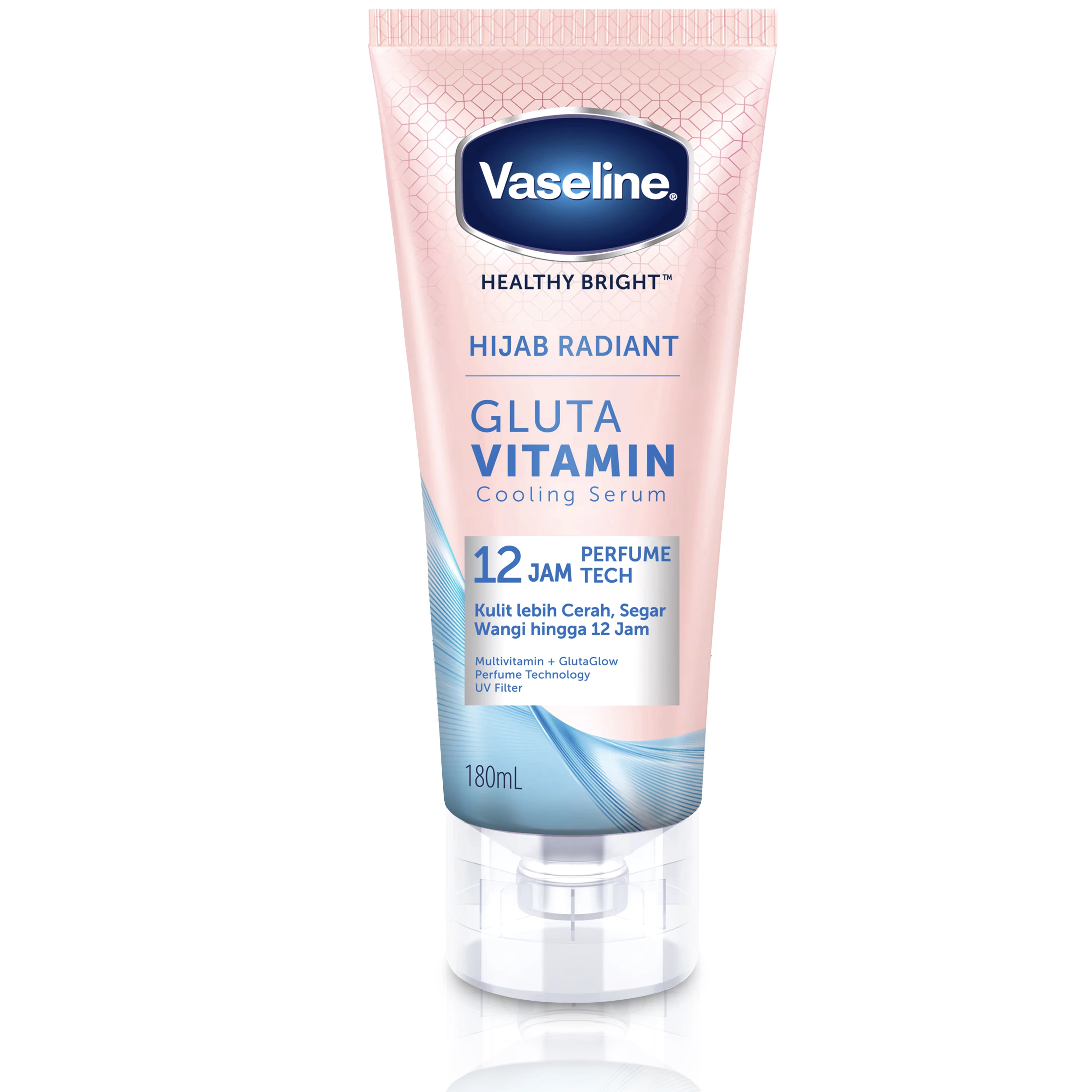 Vaseline Healthy Bright Hijab Radiant Gluta Vitamin Refreshing Serum - 180ml