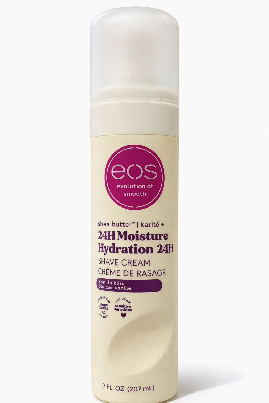 EOS Shea Better 24H Moisture Shave Cream Vanilla Bliss  (Douceur Vanille)