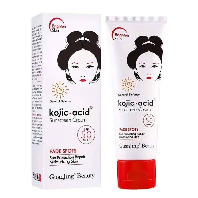 Guan Jing Kojic Acid Sunscreen Cream SPF 50