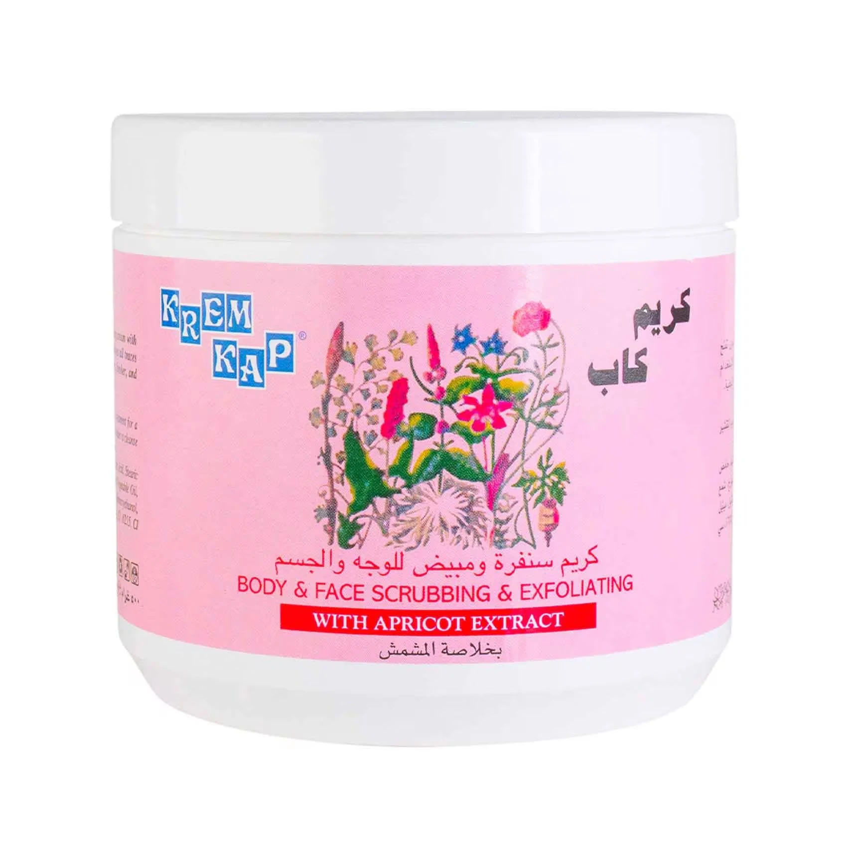 Krem Kap - Body  & Face Scrubbing & Exfoliating - Apricot Extract  500 g