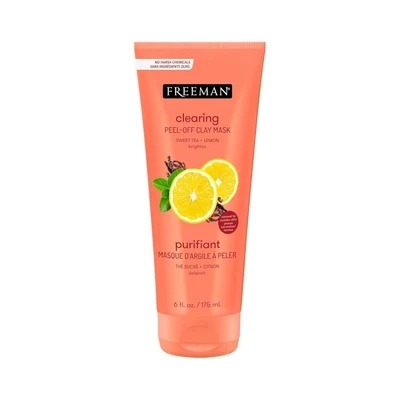 Freeman Clearing Peel-Off Clay Mask,, Sweet Tea & Lemon Brighten