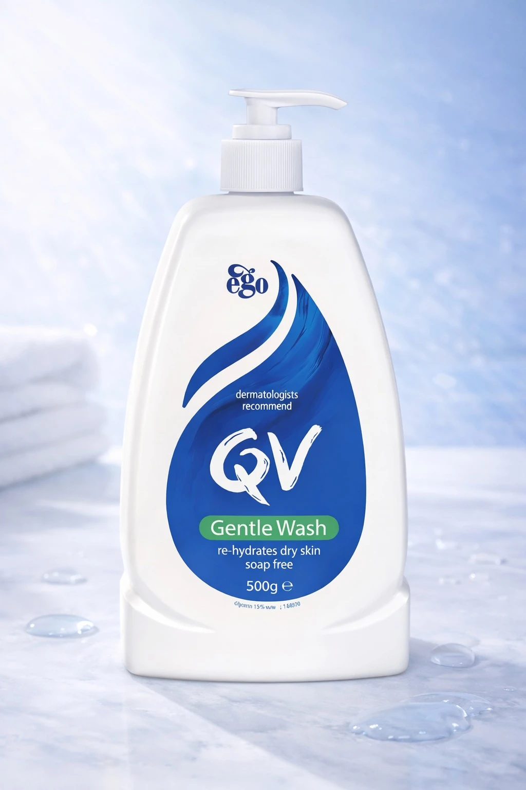 Q V Gentle Wash (500 grams)