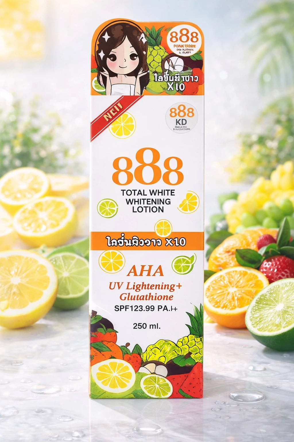 Total White 888 Skin Lightening Lotion (250 ml)