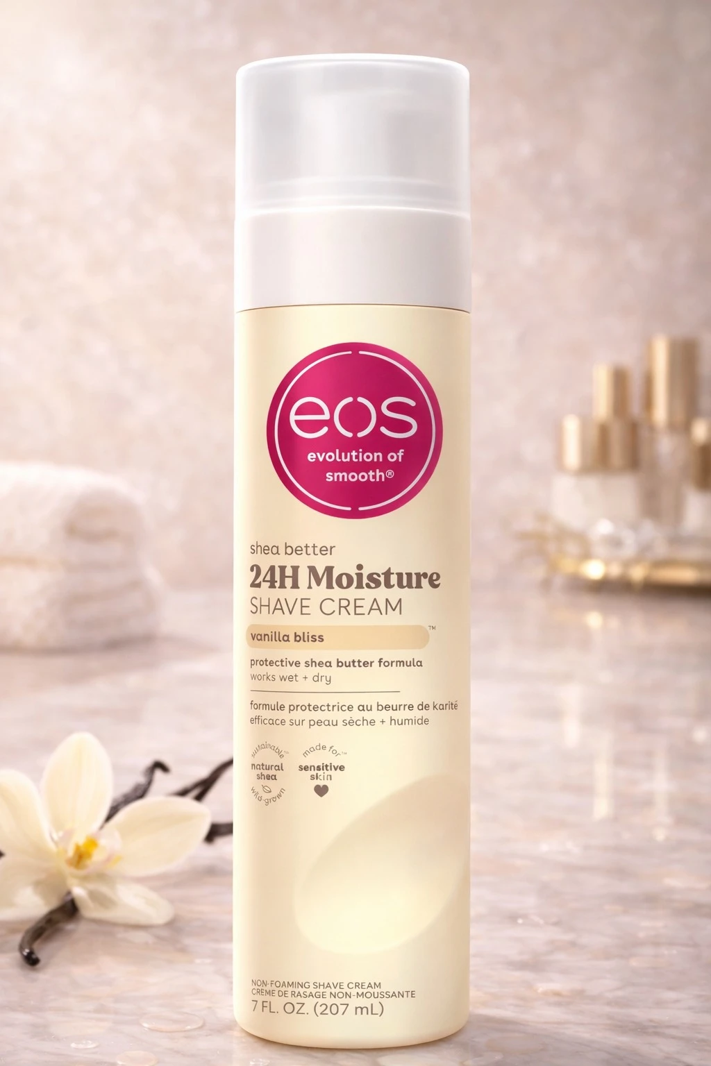 EOS 24 Hour Moisturizing Shave Cream (Vanilla Bliss)