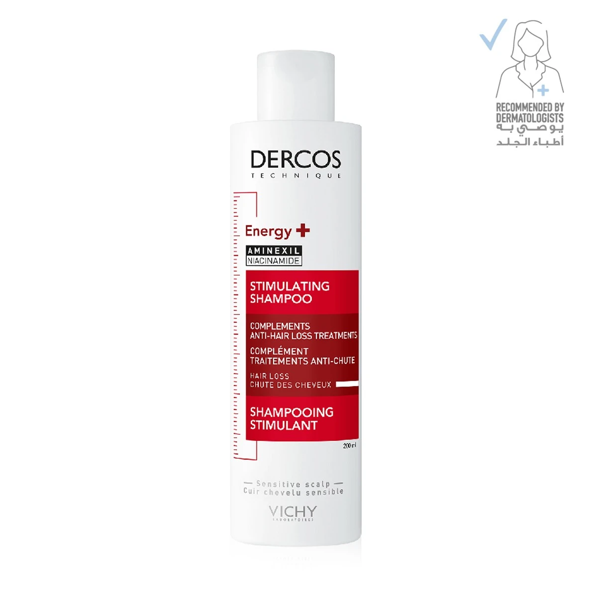 Vichy Dercos Energy+ Stimulating Shampoo Niacinamide