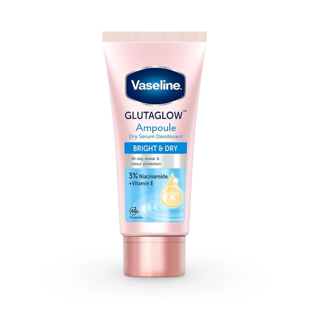 Vaseline GlutaGlow Ampoule Bright & Dry Dry Serum Deodorant