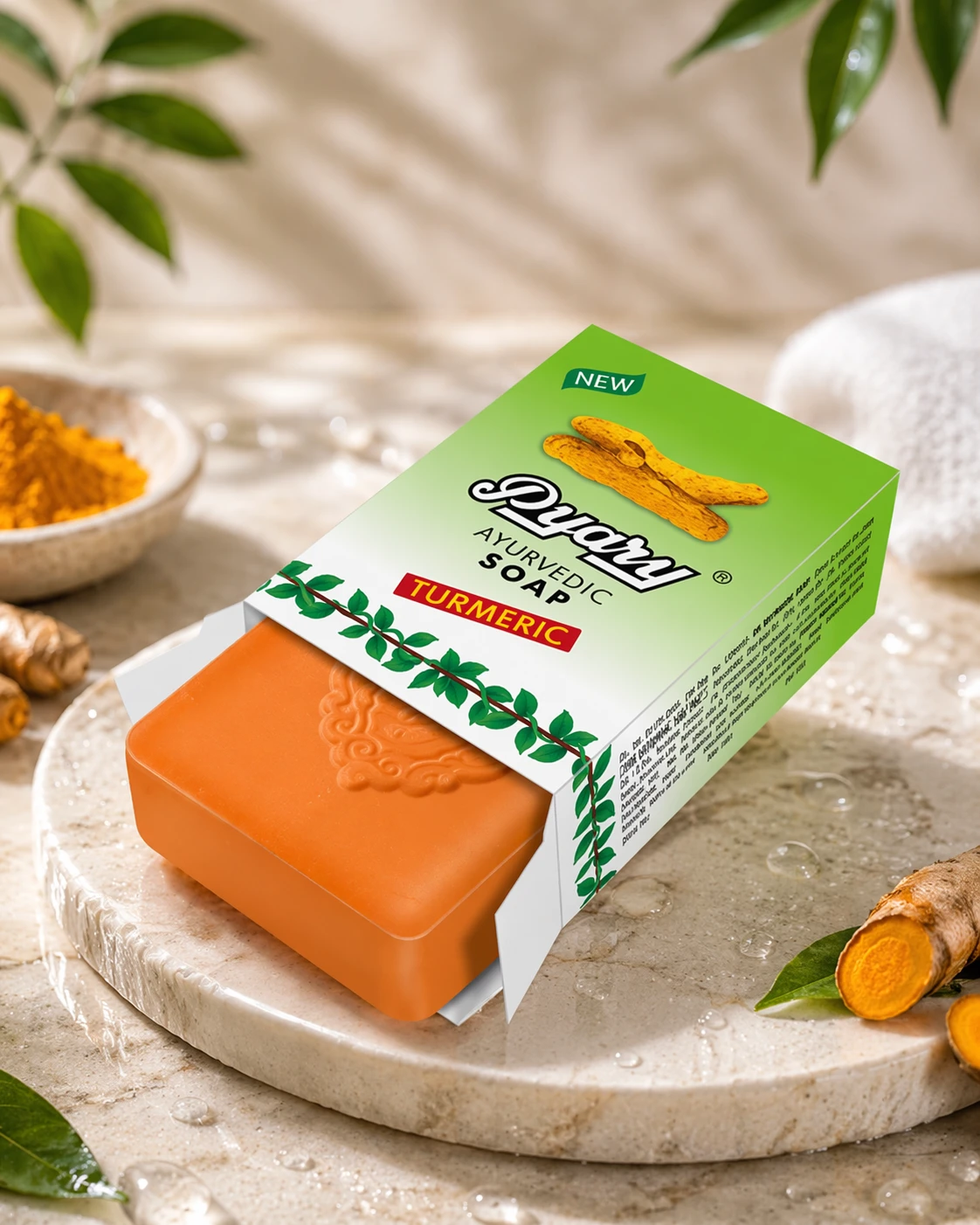 Pyaray Ayurvedic Soap Turmeric