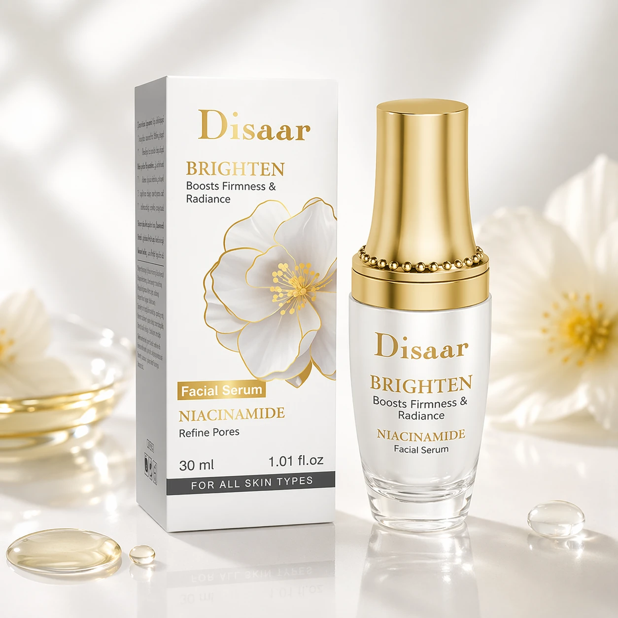 Disaar Brighten Niacinamide Facial Serum
