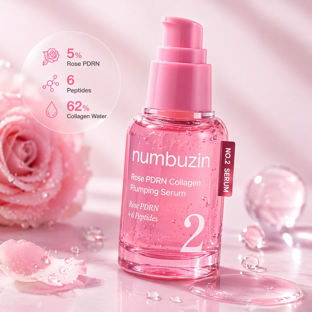 Numbuzin No.2 NAD+ Peptide Boosting Serum