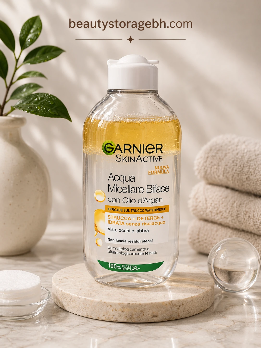 Garnier SkinActive Acqua Micellare Bifase con Olio d’Argan