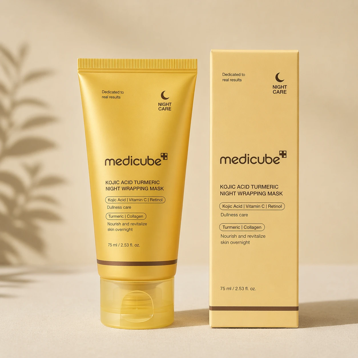 Medicube Kojic Acid Turmeric Night Wrapping Mask