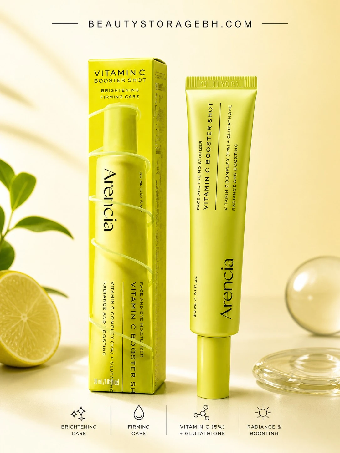 Arencia Vitamin C Booster Shot (Face & Eye Moisturizer)