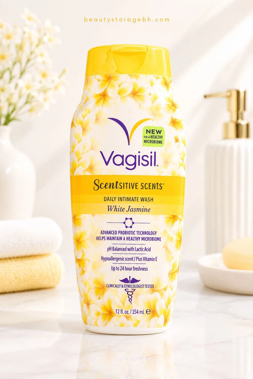 Vagisil Sensitive Scents Daily Intimate Wash White Jasmine Daily Intimate Wash