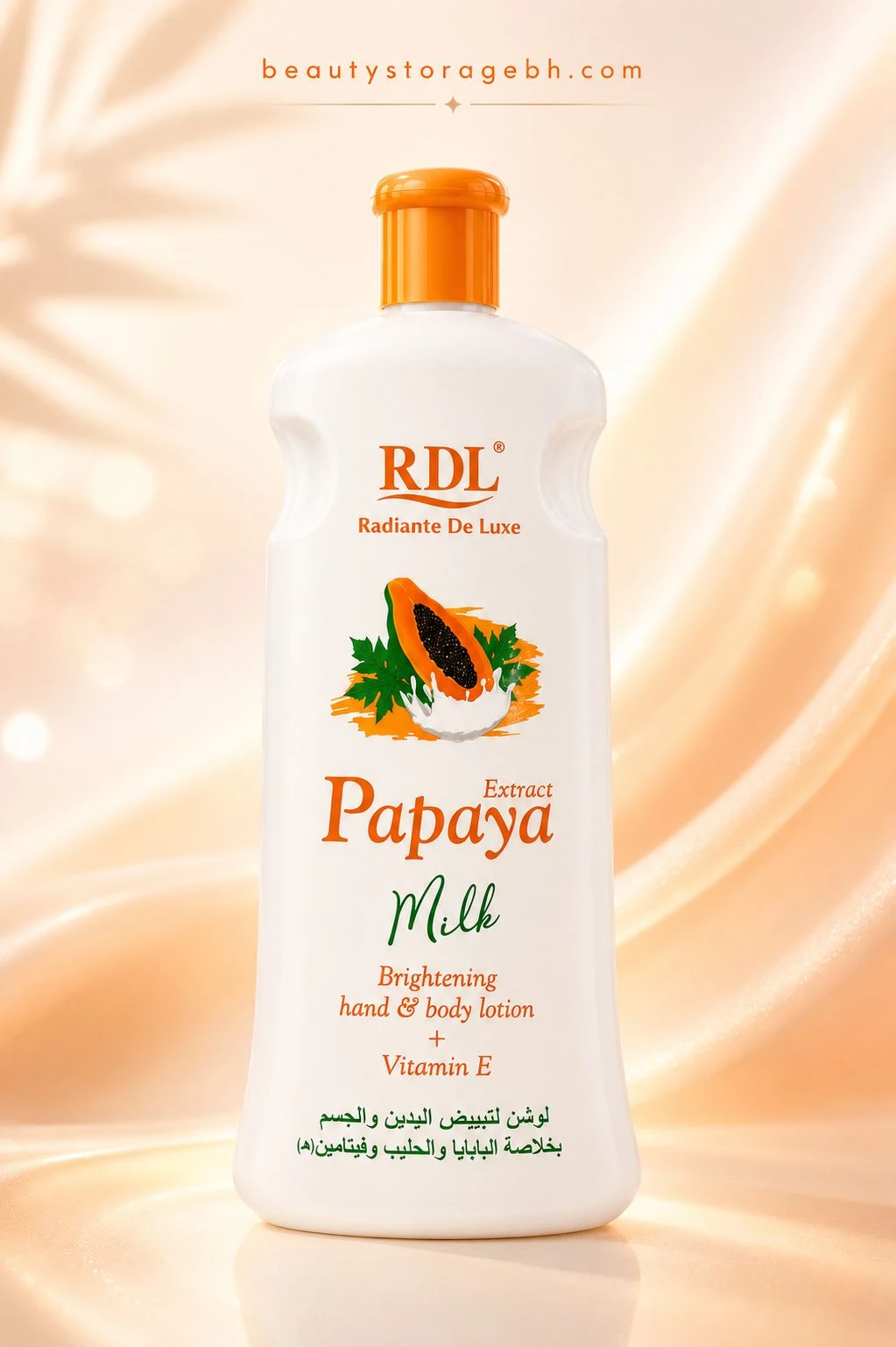 RDL Whitening Hand and Body Lotion with Papaya, Milk, and Vitamin E