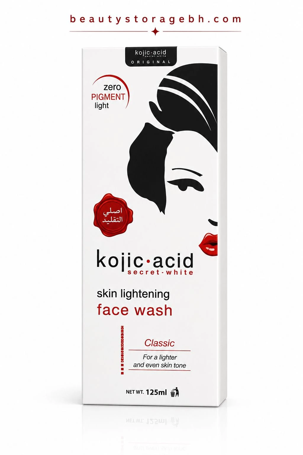 Kojic Acid Secret White Classic Skin Lightening Face Wash