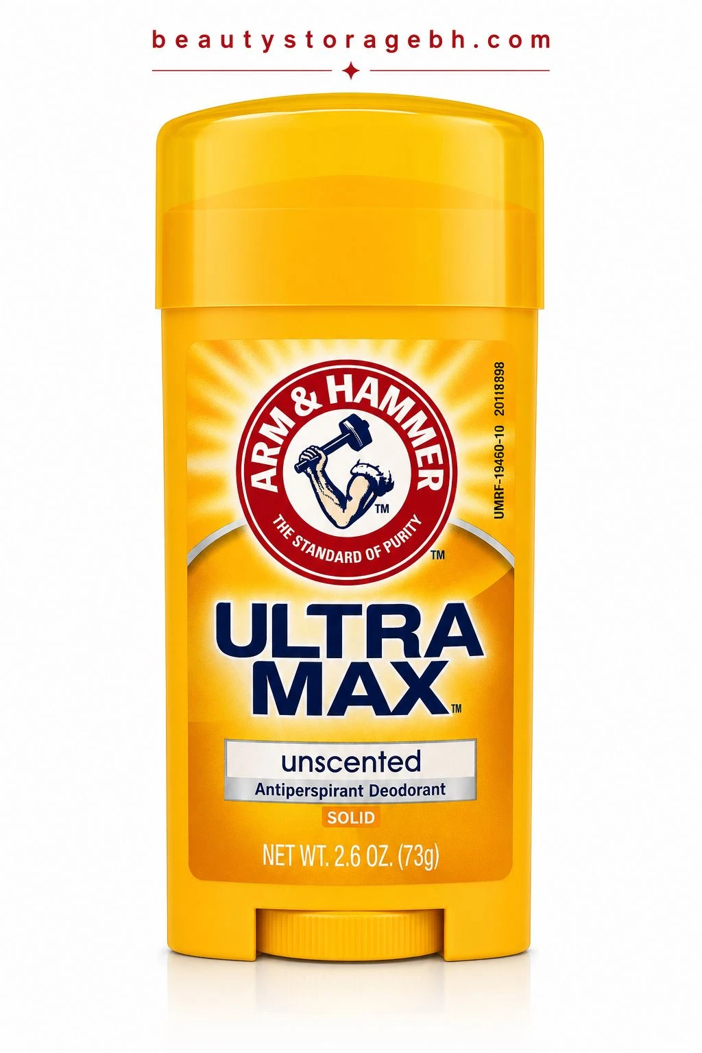Arm & Hammer Ultra Max Unscented Antiperspirant Solid Deodorant Stick