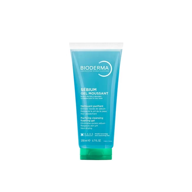 BIODERMA SEBIUM GEL MOUSSANT 200ML TUBE