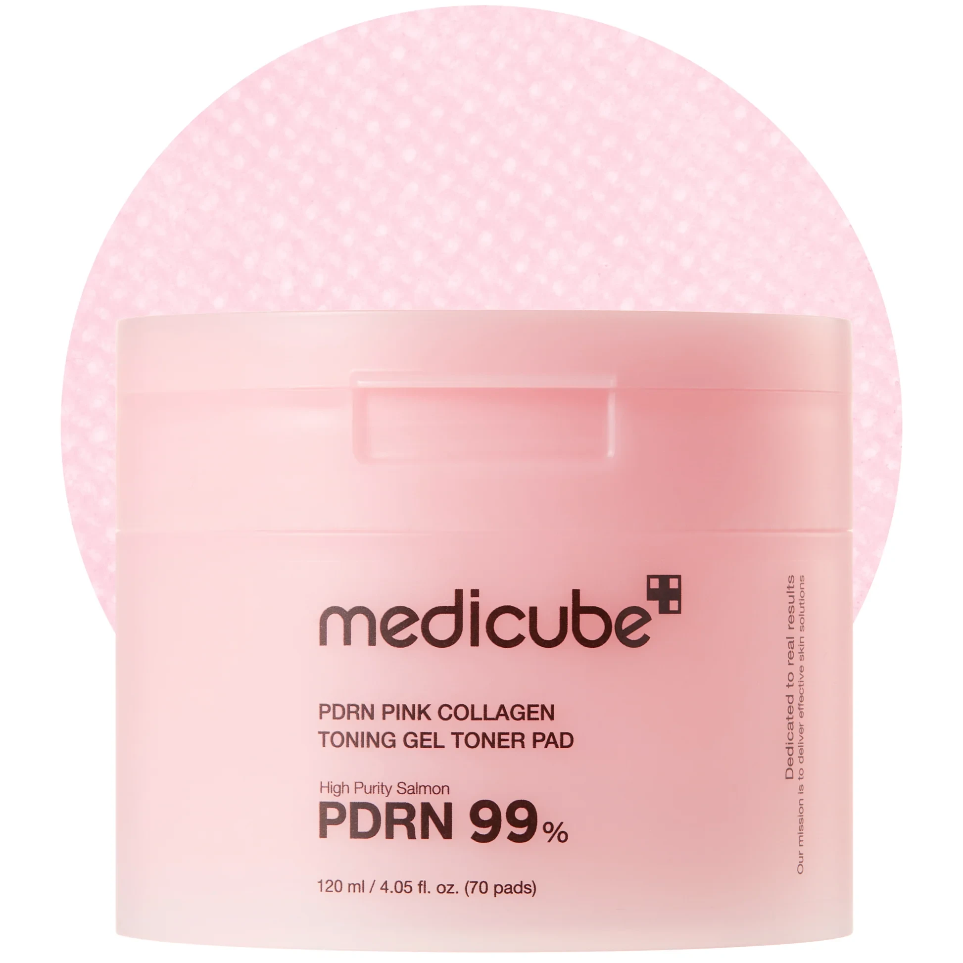 MEDICUBE PDRN PINK COLLAGEN TONING GEL TONER 70PAD 99%